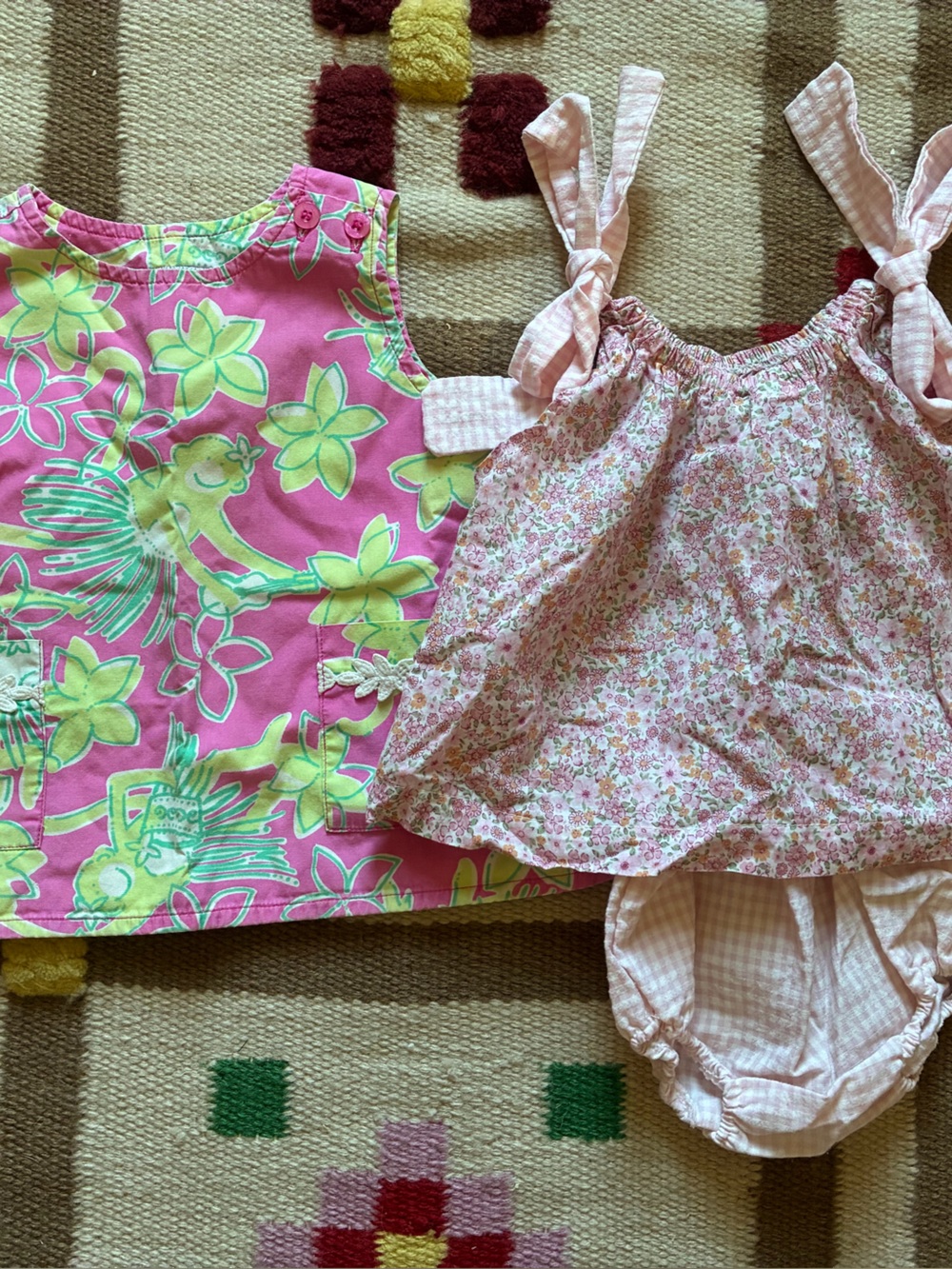Lilly Pulitzer Dress and Lola Palacios Set